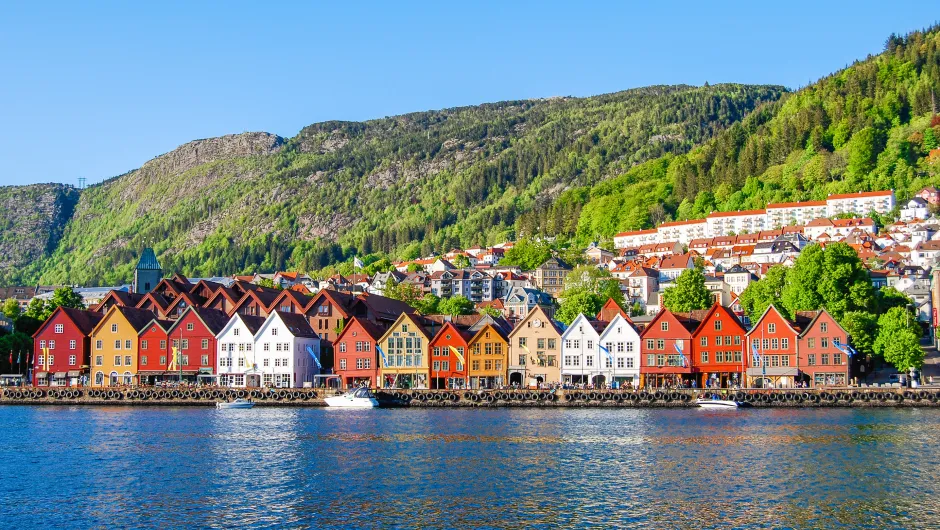 Noorwegen met de trein Bergen-Bryggen