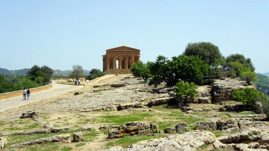 Sicilië met kinderen, Tempelvallei Sicilie Agrigento