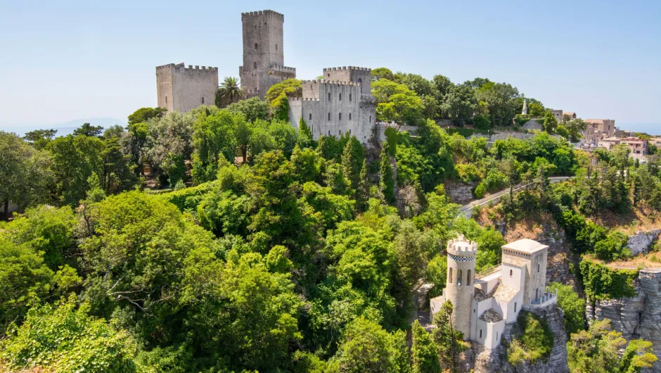 Erice vakantie, Sicilië reizen.