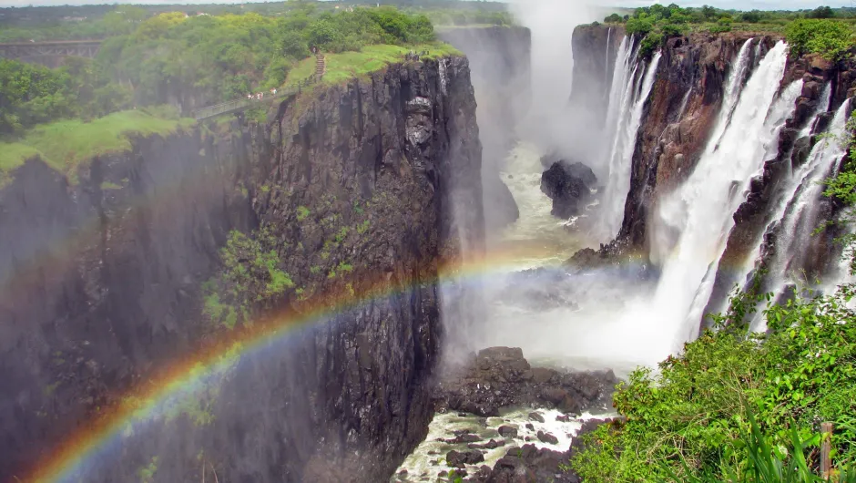 Rondreis Zuidelijk Afrika, Victoria waterval