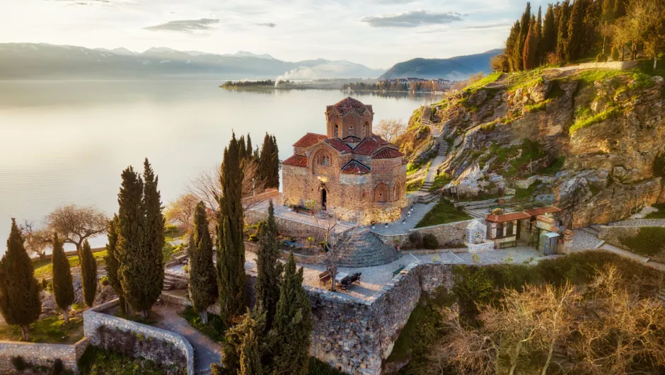 Hoogtepunten Noord-Macedonië, meer van Ohrid.