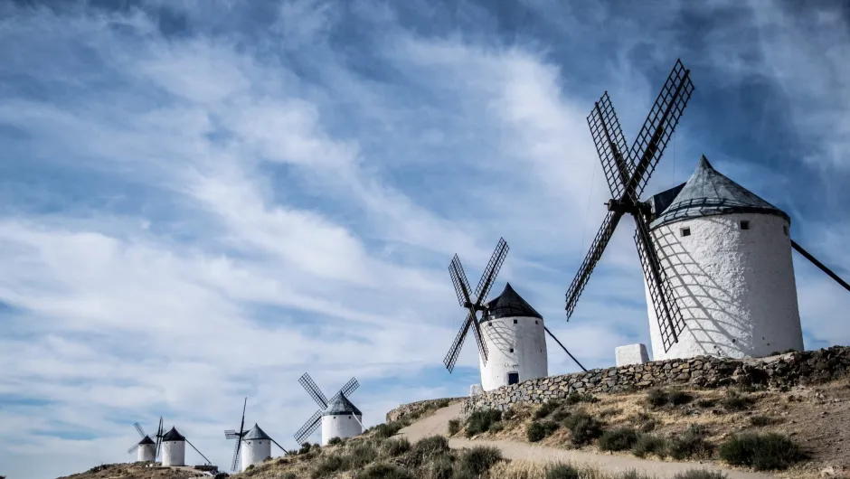 info Spanje Toledo windmolens