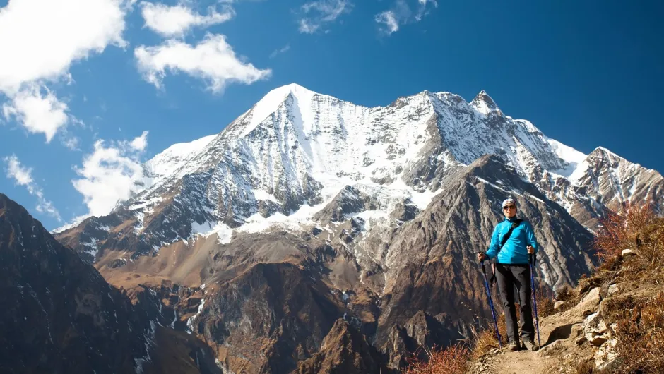 Bezienswaardigheden Nepal berg.