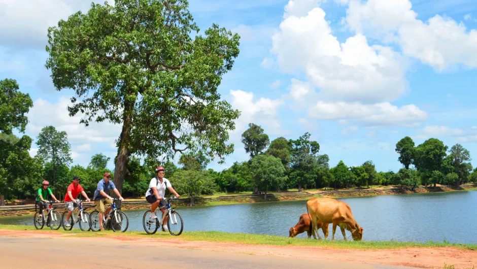 Reiservaringen Cambodja, fietstocht.