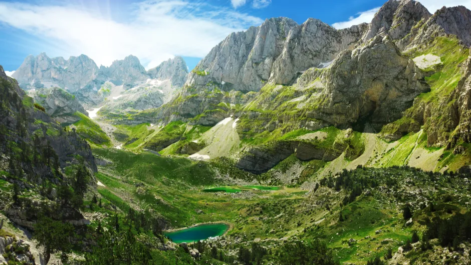 Beste reistijd augustus - Albanië Alpen.