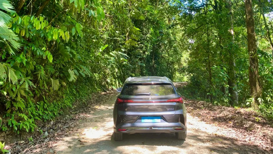 Elektrisch rijden door Costa Rica.