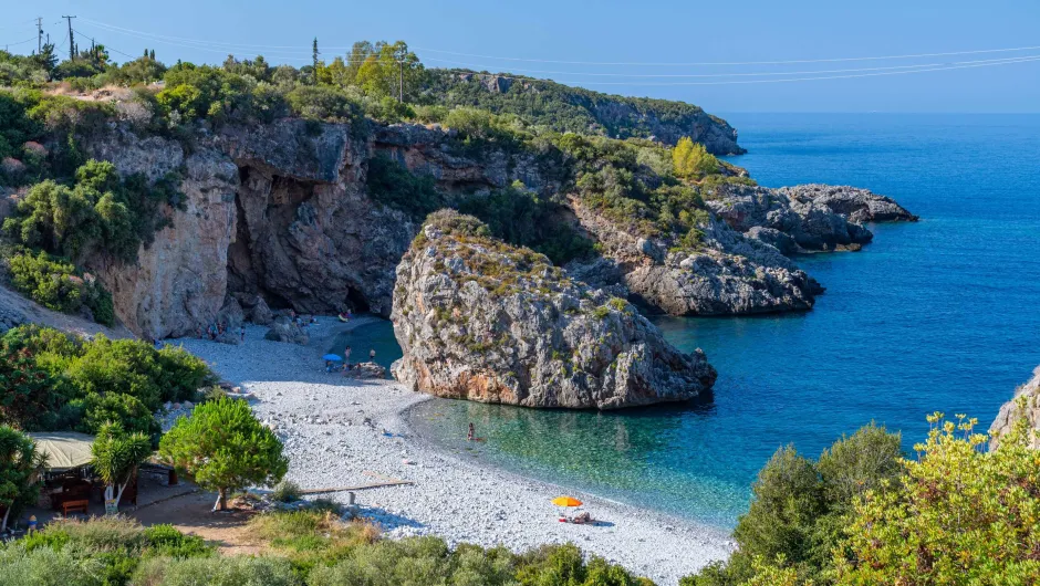 Duurzaamheid Griekenland - Foneas strand.