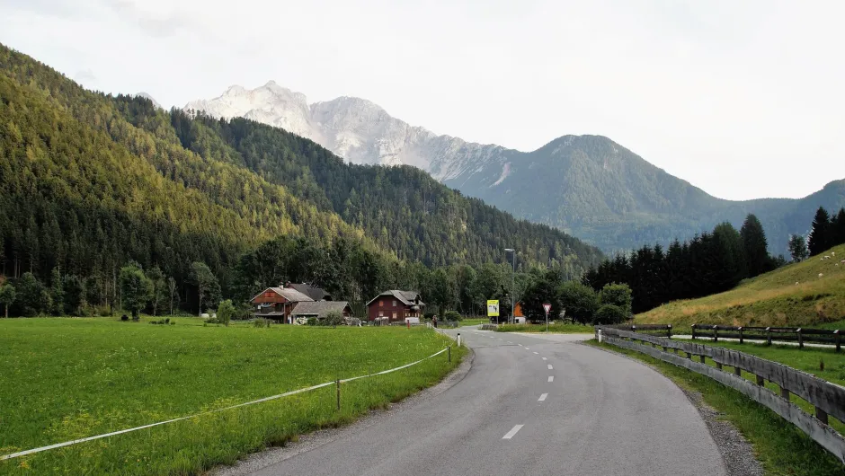 Met de auto naar Slovenië - weg.