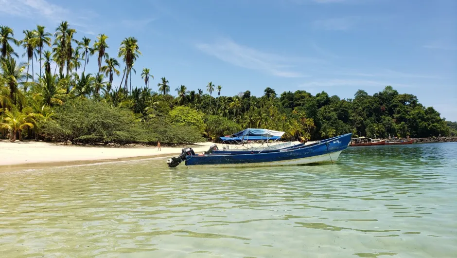 Panama reizen - Coiba Island en boot.