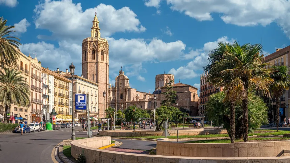 Valencia stadsplein.