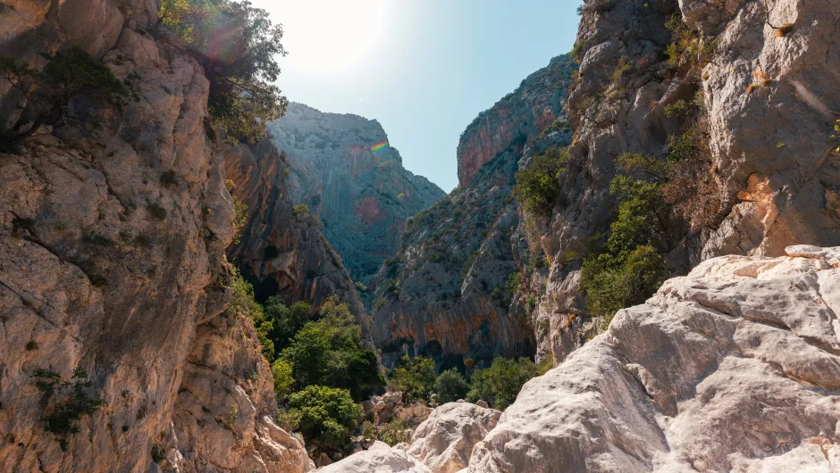 Kloof op Sardinië.