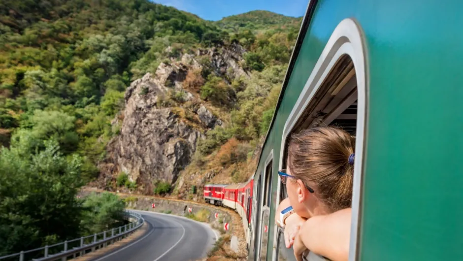 Treinreis Bulgarije