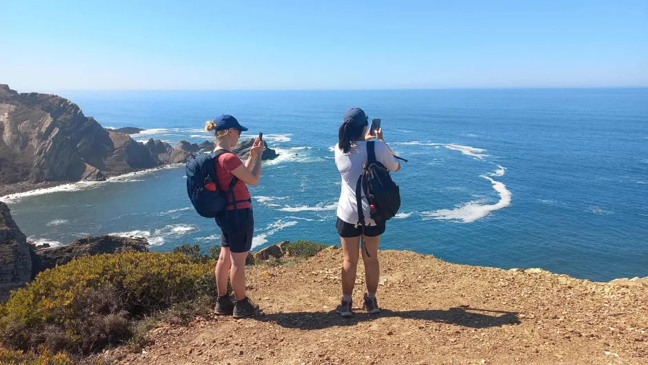 Fotos tijdens wandelreis Portugal