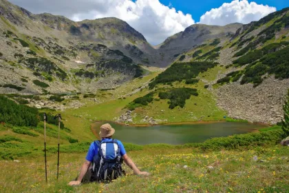 Bulgarije Pirin NP wandelaar