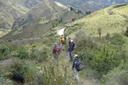 Rondreis Ecuador Quilotoa wandeling