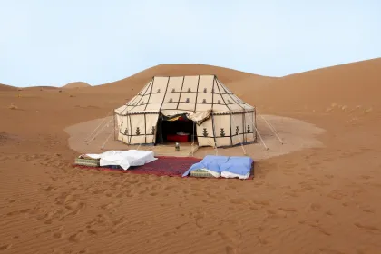 Sahara overnachting