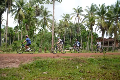 Excursies Cambodja - Fietsen