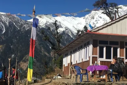Nepal logdes trektocht