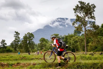 Laos fiets excursie