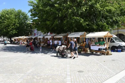 Markt in Novo Mesto