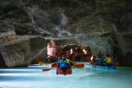 Ondergrondse rivier San Jusep Spanje