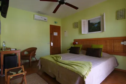 Hotelkamer in Mindelo. 