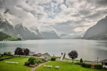 Skjolden hotel Noorwegen