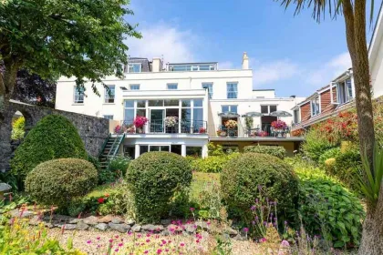 Hotel op Guernsey.