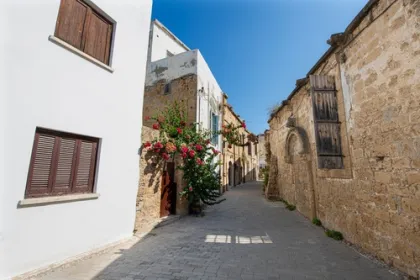 Straat in Nicosia 