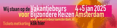 Banner vakantiebeurs bijzondere reizen