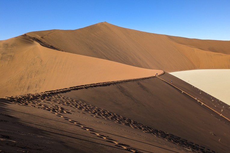 Klantfoto Namibië, woestijn.