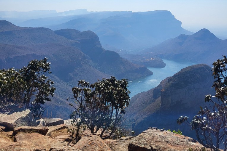 Klantfoto Zuid-Afrika, uitzicht.