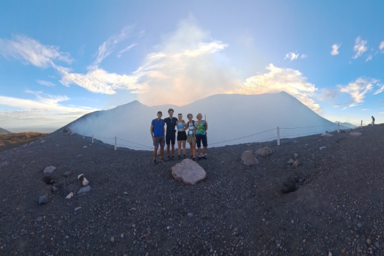 Familie in Nicaragua. 