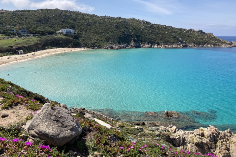 Sardinië strand.