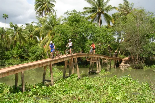 Excursies in Vietnam - Mekong fietstocht