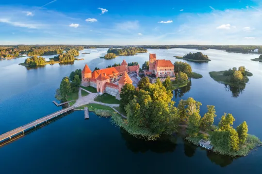 Trakai kasteel Litouwen Baltische Staten