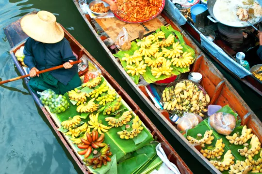 Thailand fruitmarkt