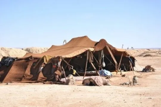 Nomadencamp in Marokko