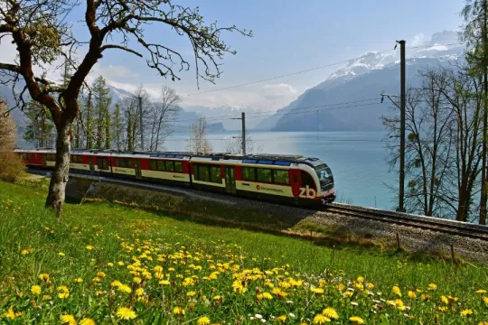 Trein Zwitserland Golden Pass Line