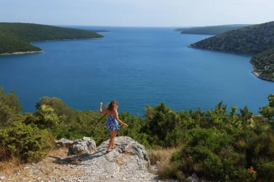 Kroatië uitzicht Istrië