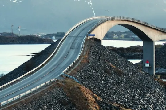 Atlantic Ocean Road roadtrip Noorwegen