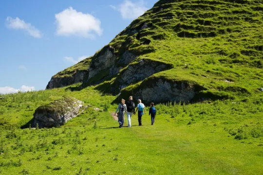 Wandelen met kinderen in Ierland.