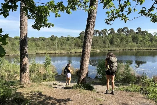 Trektocht Brabantse Vennen uitzichtpunt