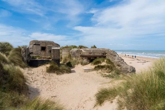 Normandië Utah Beach.